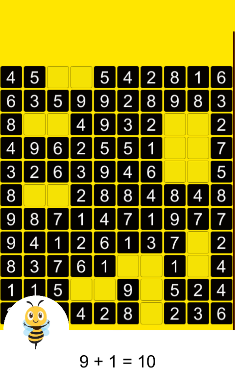 The bee likes doing math screenshot