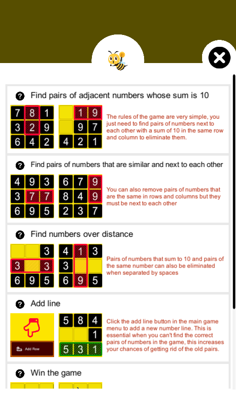 The bee likes doing math screenshot
