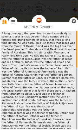 Bible world screenshot