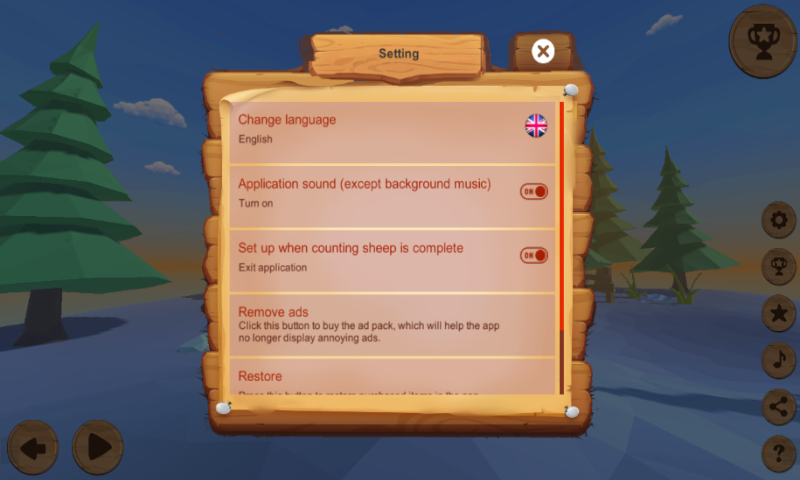 Counting sheep screenshot