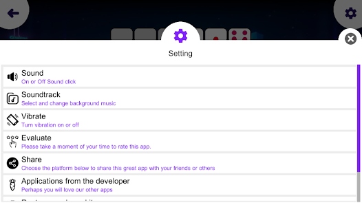 Dice Puzzle screenshot