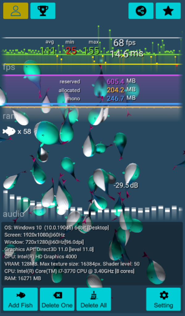 GPU Graphics Performance screenshot