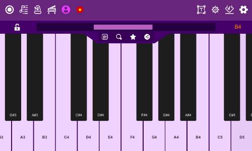 Midi Piano Editor screenshot