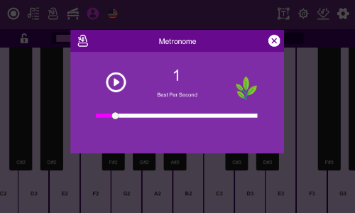 Midi Piano Editor screenshot