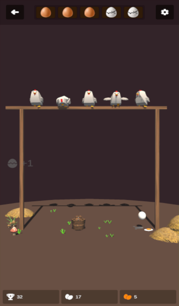 Pick up eggs screenshot