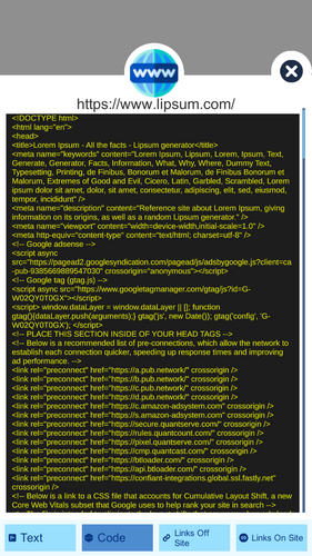 Save Web offline screenshot
