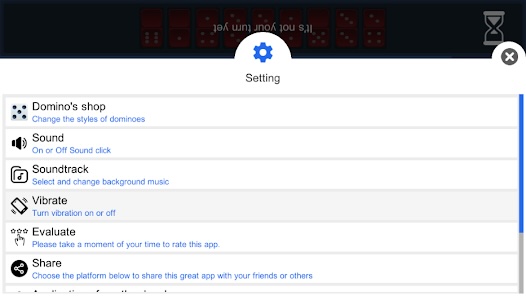 Queen dominoes screenshot
