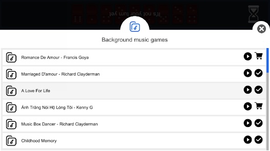Queen dominoes screenshot