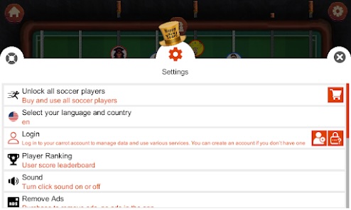 Table Soccer screenshot