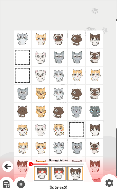 Three cats screenshot