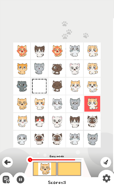 Three cats screenshot