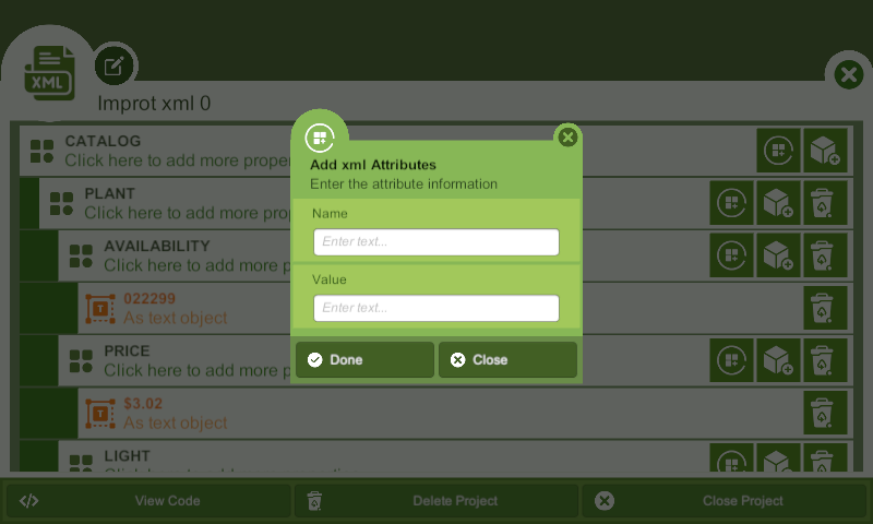 Xml Editor screenshot