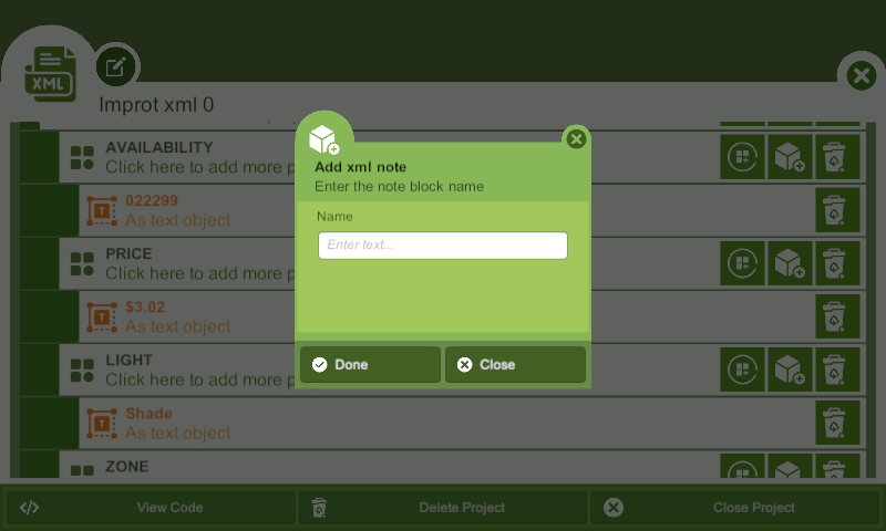 Xml Editor screenshot