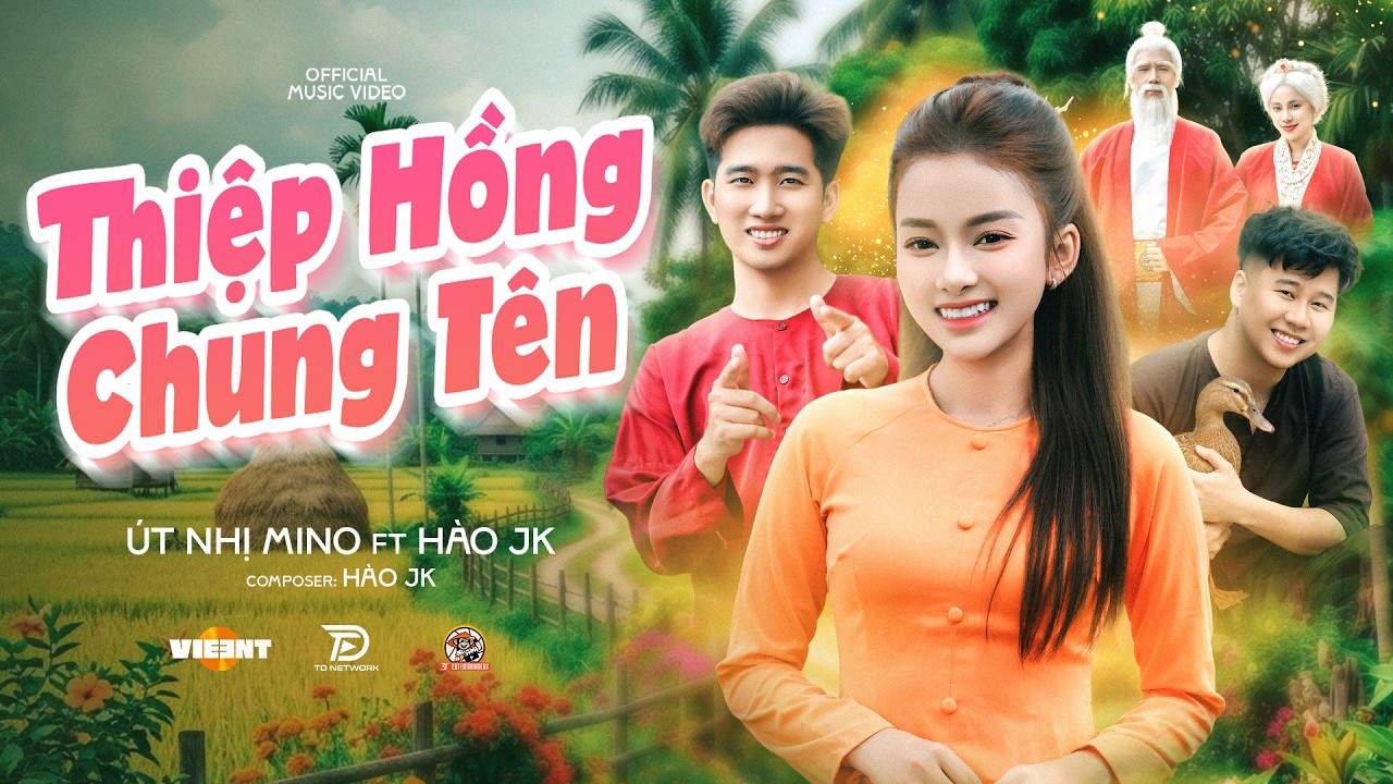 Thiệp Hồng Chung Tên